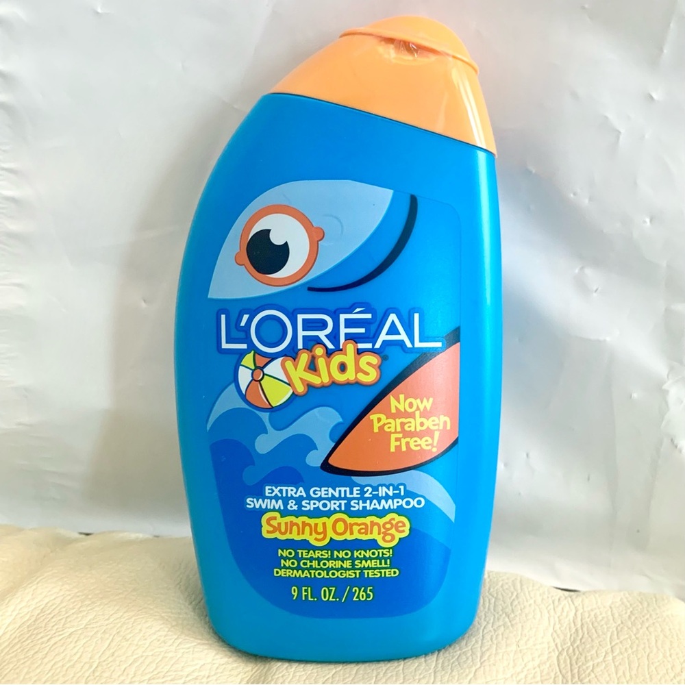 LOreal Kids Sunny Orange Extra Gentle 2 in 1 Swim Sport Shampoo 9 fl oz NEW